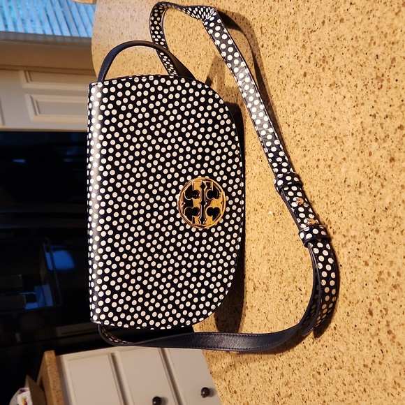Tory Burch Crossbody/Clutch Deep Navy - Picture 2 of 8